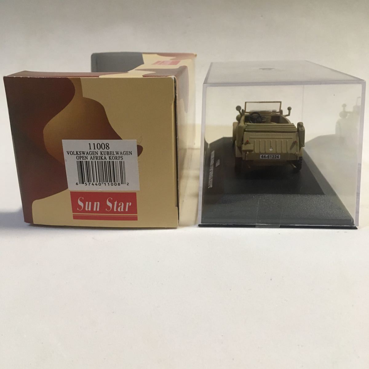 サンスター VW KUBEL WAGEN OPEN AFRIKA KORPS (M-335) SunStar キューベルワーゲン 1/43