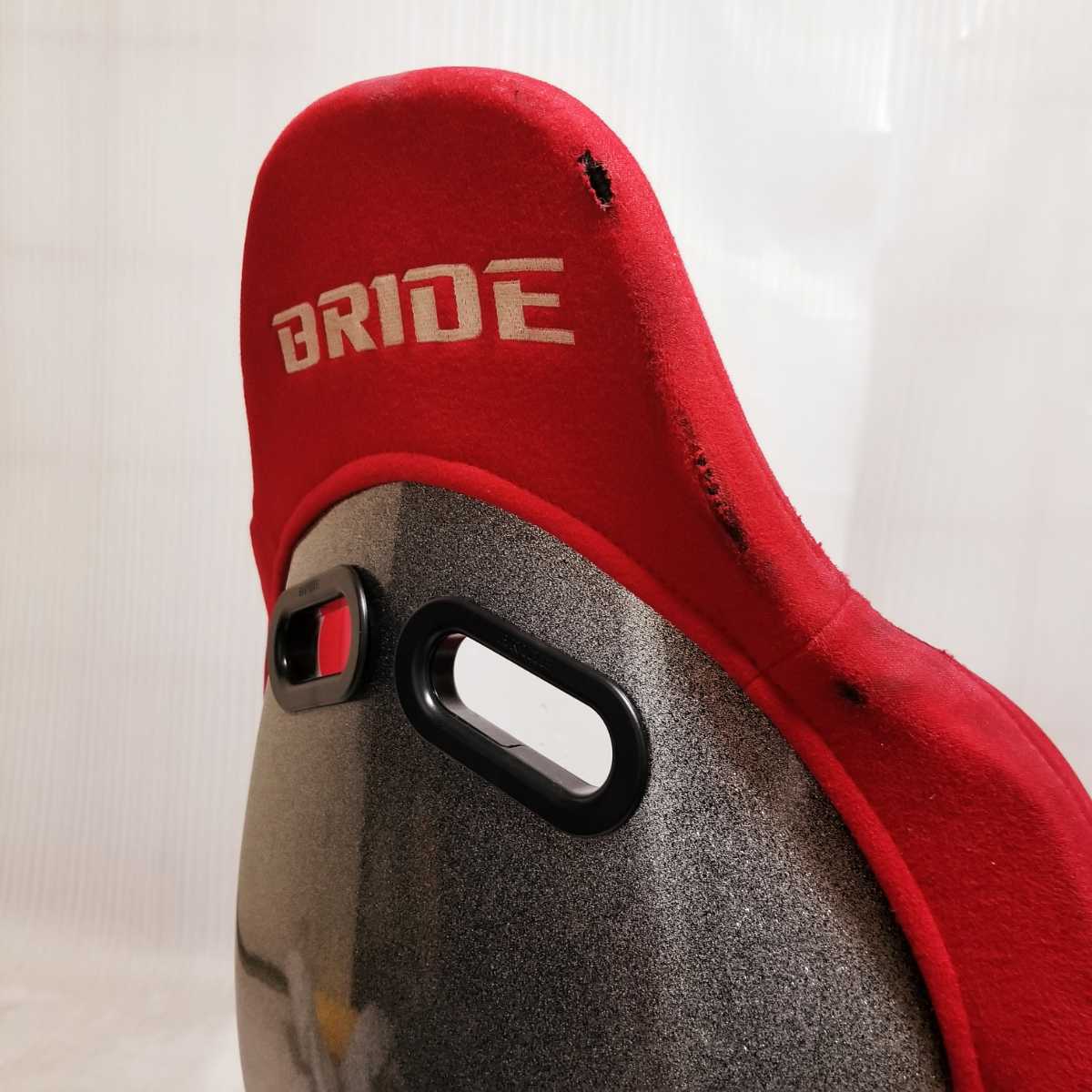 【即決送料無料】② 赤 BRIDE EXASⅢ ブリッド エクサス3 シートステー固定用ボルト付き フルバケ フルバケットシート 即納_画像8