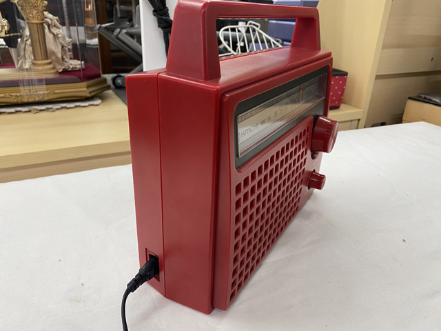 昭和レトロ【実働品】HITACHI 日立 AMトランジスターラジオ T 昭和レトロ【実働品】HITACHI 日立 AMトランジスターラジオ T
