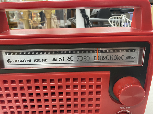 昭和レトロ【実働品】HITACHI 日立 AMトランジスターラジオ T 昭和レトロ【実働品】HITACHI 日立 AMトランジスターラジオ T