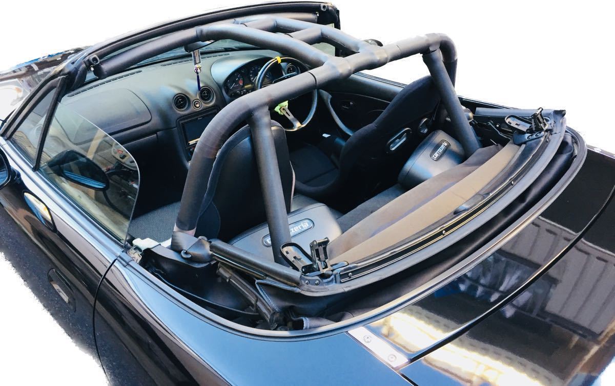  Roadster NA NB ladder bar plus Kuromori sa Japanese huchen roll cage roll bar 