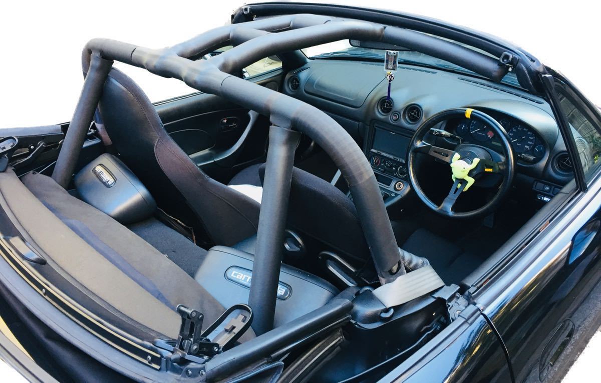  Roadster NA NB ladder bar plus Kuromori sa Japanese huchen roll cage roll bar 