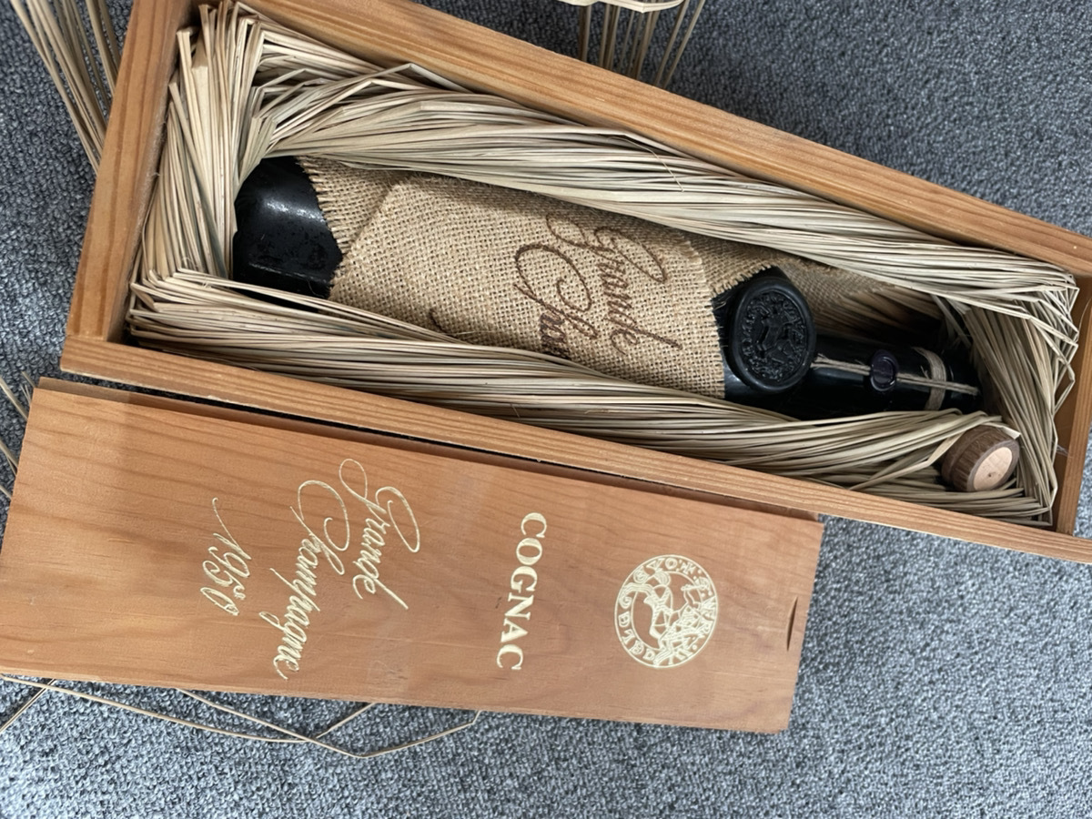 古酒【1950年 レロー ヴィンテージ コニャック】木箱入◇700ml