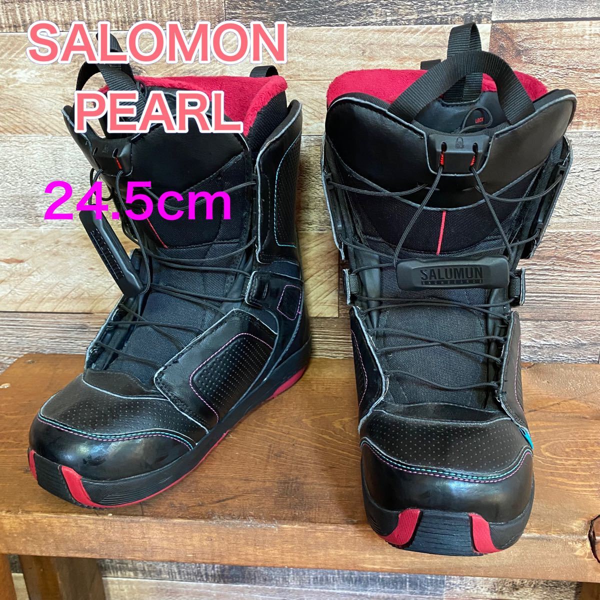 SALOMON PEARL 24.5センチ - 通販 - pinehotel.info