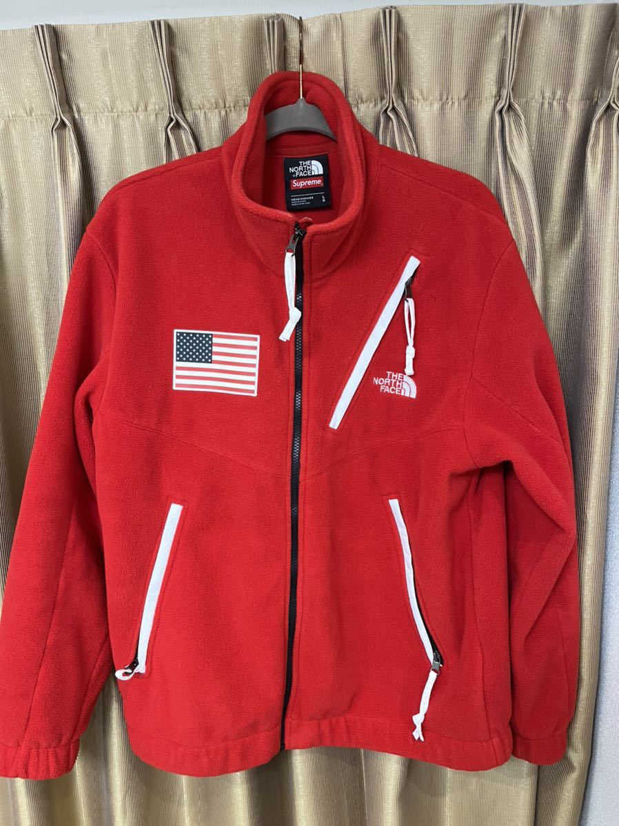 ☆【L】Supreme × THE NORTH FACE 17SS Trans Antarctica Expedition