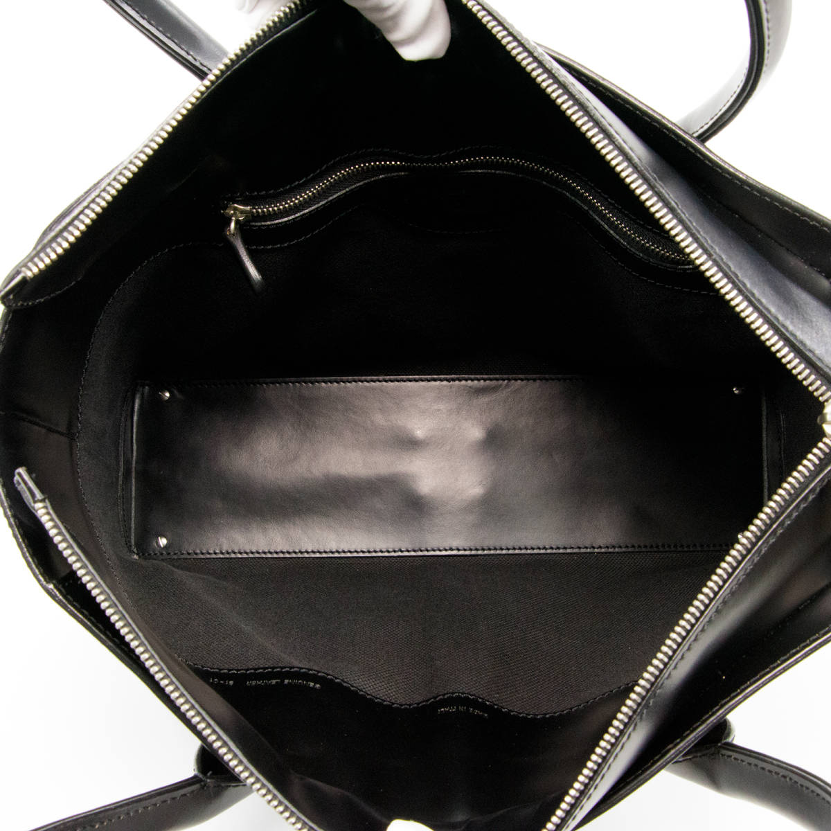 【全額返金保証・送料無料・良品】トッズ・トートバッグ(Dバッグ・人気・ダイアナ・A4・レア・黒・ブラック・ショルダーバック・鞄・F145)_画像9