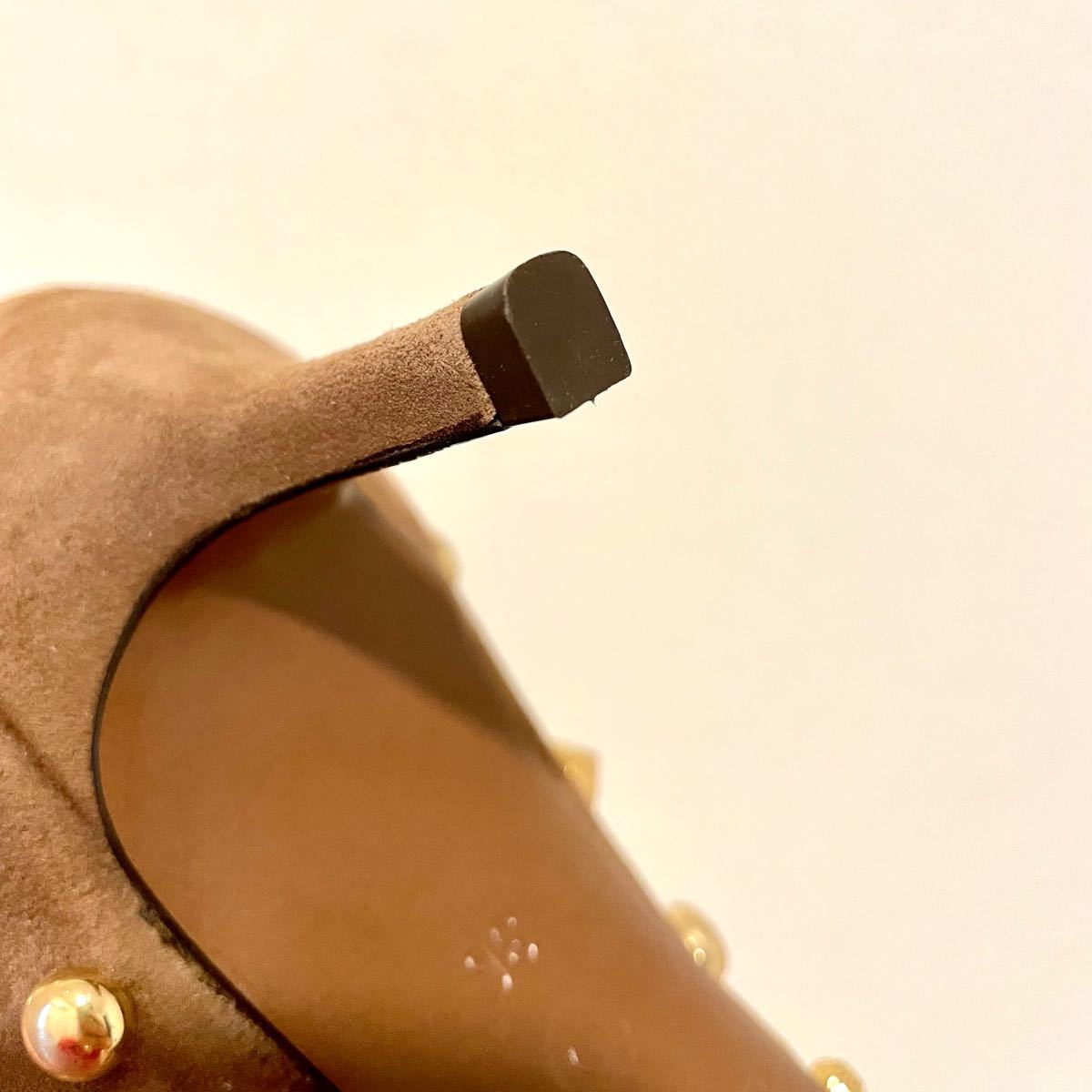 美品 L'AUTRE CHOSE ロートレショーズ スタッズ パンプス