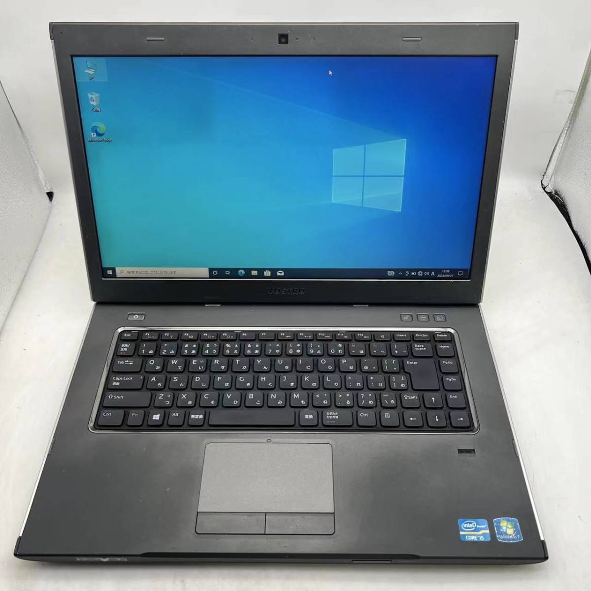 office 2019/Win10/DELL/VOSTRO 3560/第3世代 Core i5/メモリ 4GB/HDD 320GB/15.6インチ/DVDスーパーマルチ/Webカメラ/無線LAN/①の画像1