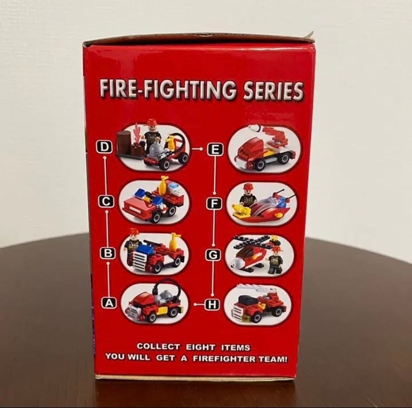 ブロック　消防シリーズ　立体パズル　193ピース