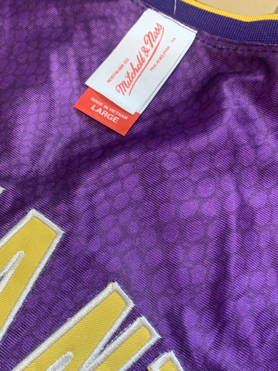 NBA Mitchell&Ness Kode Bryant 紫 ユニフォーム 【1着でも送料無料