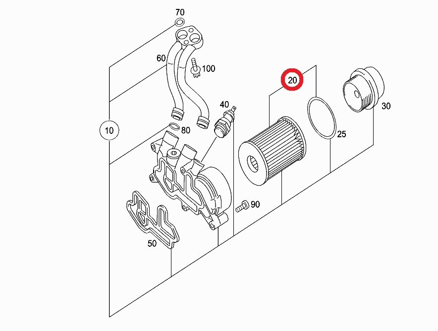 smart Smart K(450) MC01K for oil filter 