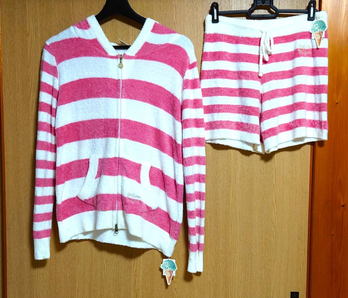 ジェラートピケ パーカー2点セット