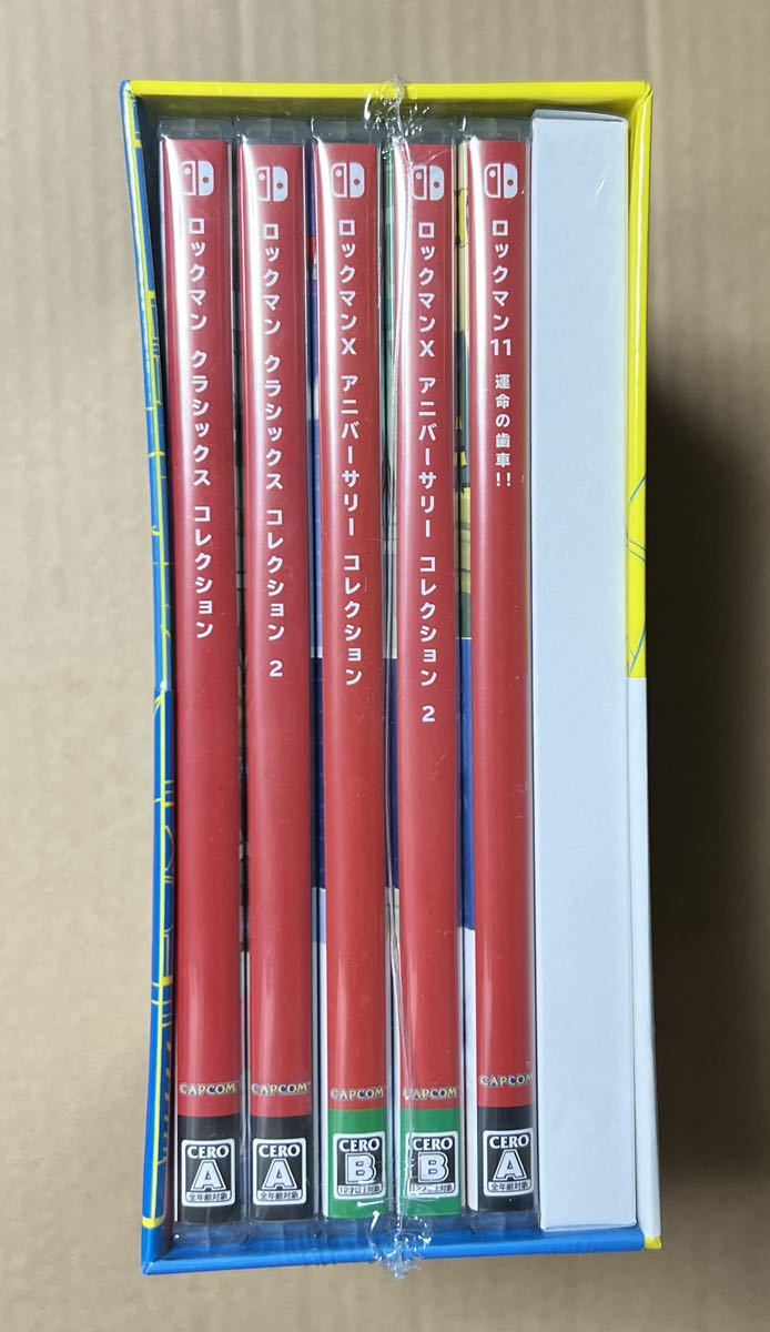 送料無料 未開封 Switch ロックマン&ロックマンX 5in1 送料無料 未開封 Switch ロックマン&ロックマンX 5in1