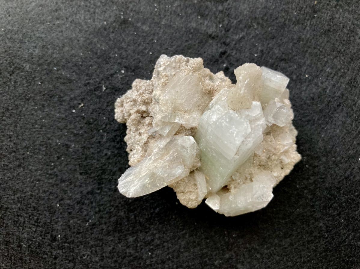 アポフィライト　南インド　45g 水晶原石 クローライト　鉱物標本_画像4