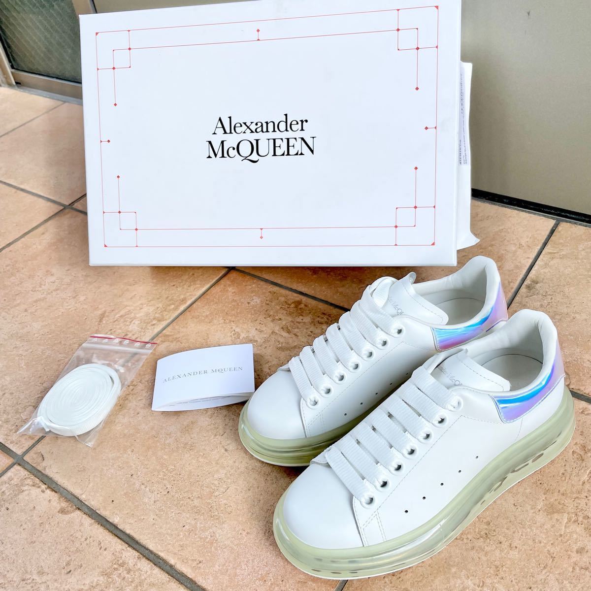 【Alexander McQueen】 オーバーサイズ スニーカー　22.5cm