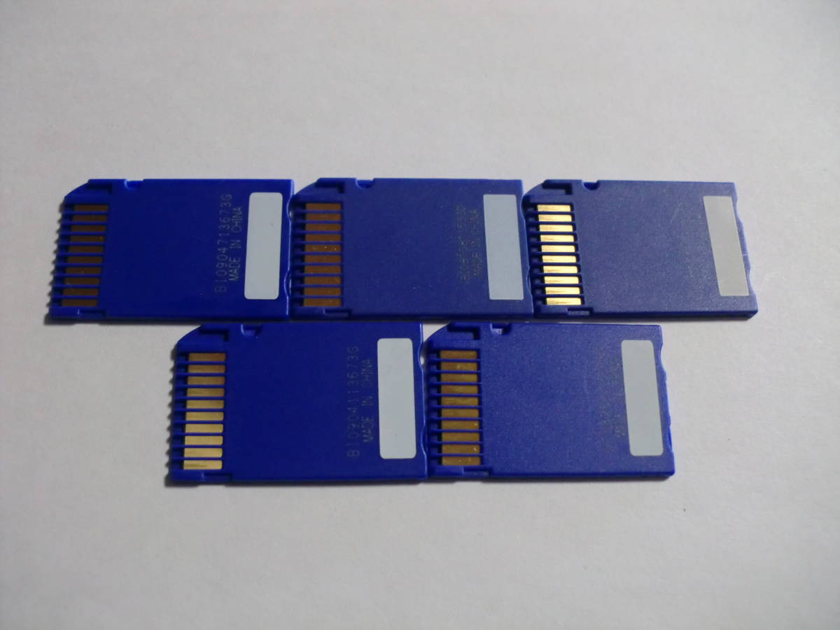 5枚セット　8GB　SanDisk　メモリースティックプロデュオ　フォーマット済み　MEMORY STICK PRO DUO　MSPD　メモリーカード_画像2