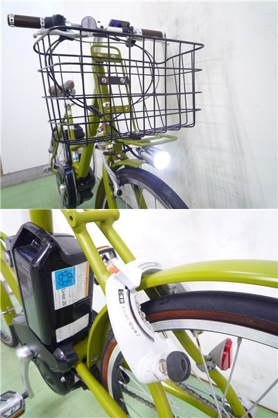  electric bike 20 -inch Bridgestone real Stream Mini high capacity 12.3Ah battery with charger 4 lighting mini bicycle *