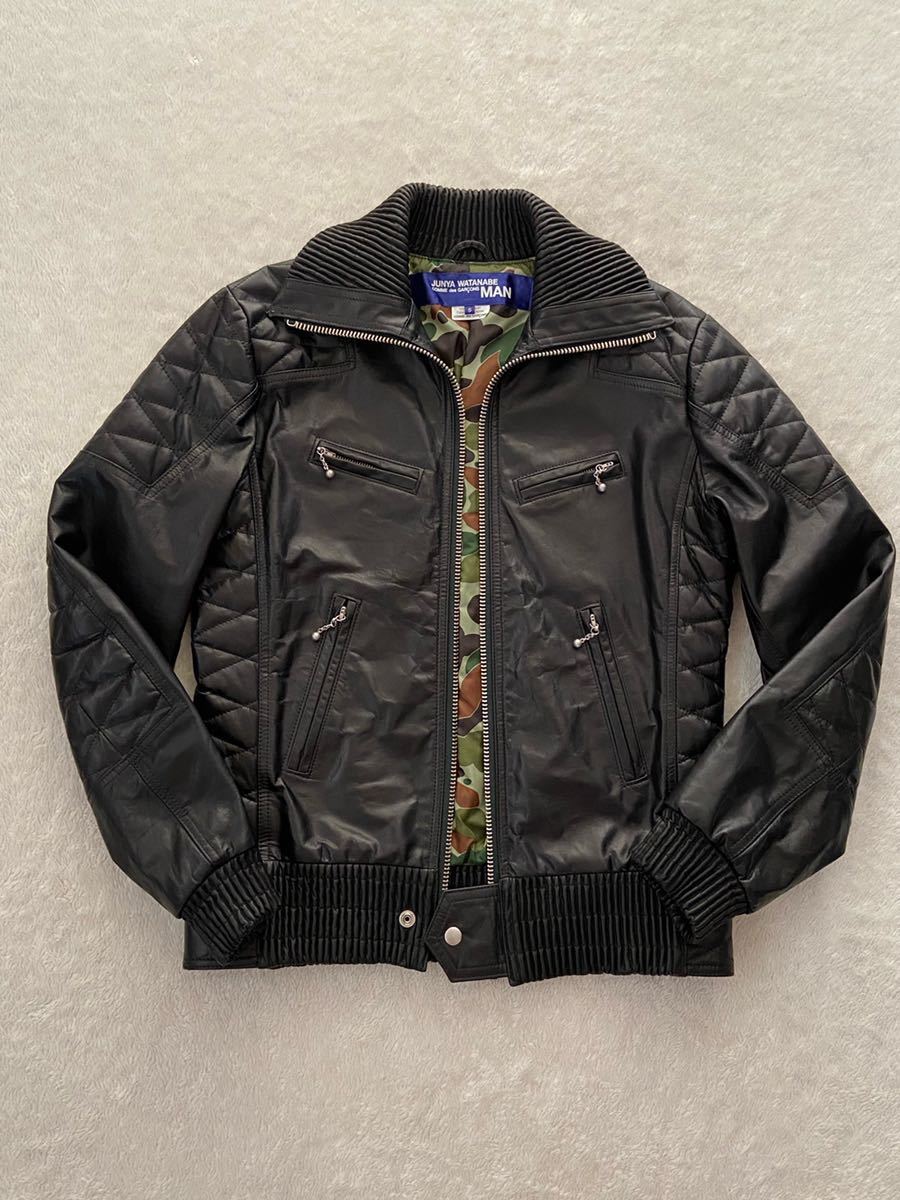 JUNYA WATANABE COMME des GARCONS MAN sizeS レザージャケット