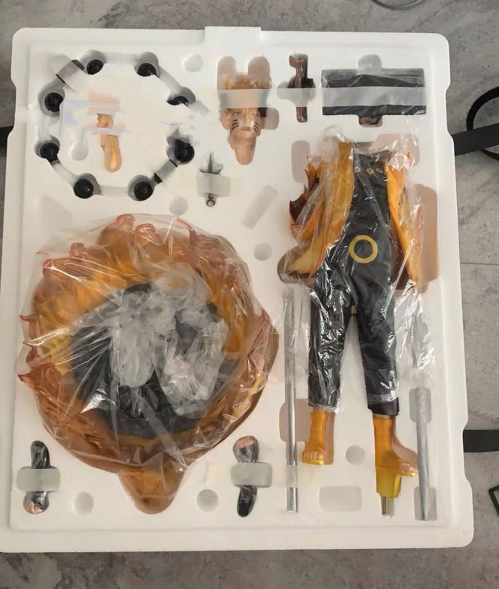 NARUTO ナルト フィギュア 1/4ガレージキット 六道渦巻ナルト 塗装