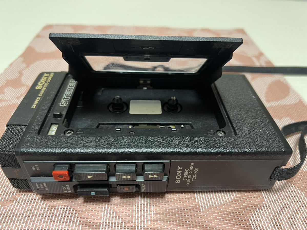 SONY/ソニー　 TCS-300 STEREO CASSETTE-CORDER ソニー ステレオカセットレコーダー　 動作品です_画像3