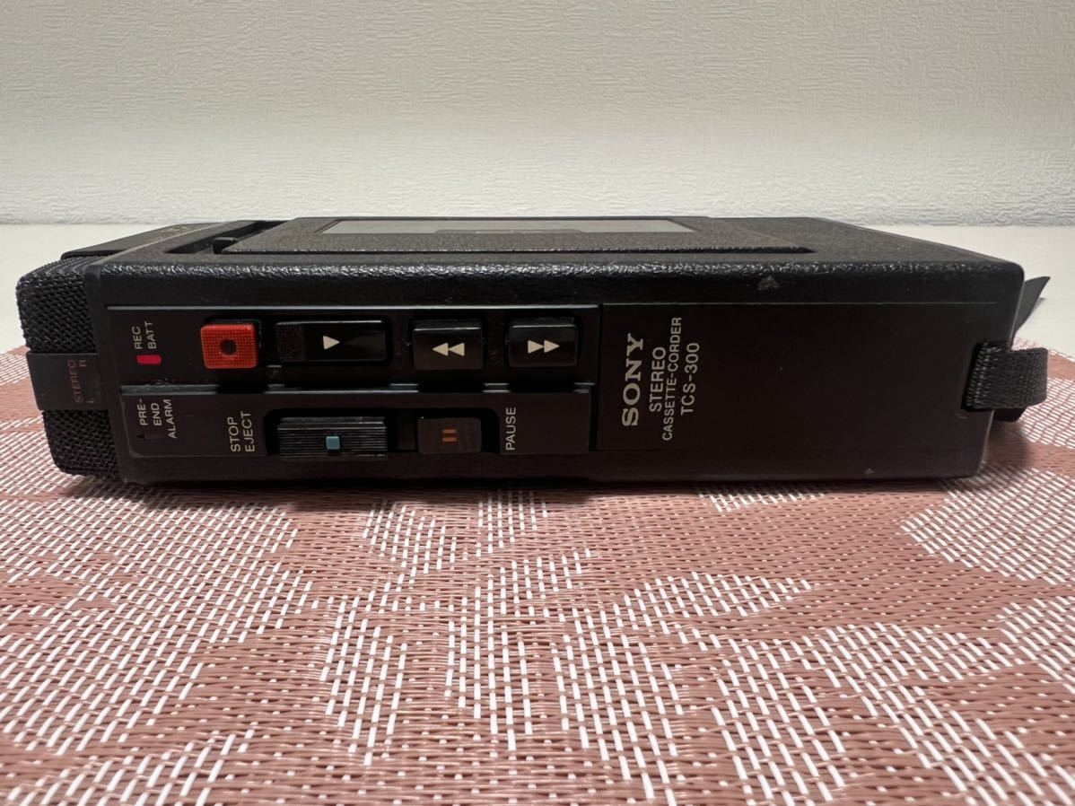 SONY/ソニー　 TCS-300 STEREO CASSETTE-CORDER ソニー ステレオカセットレコーダー　 動作品です_画像4