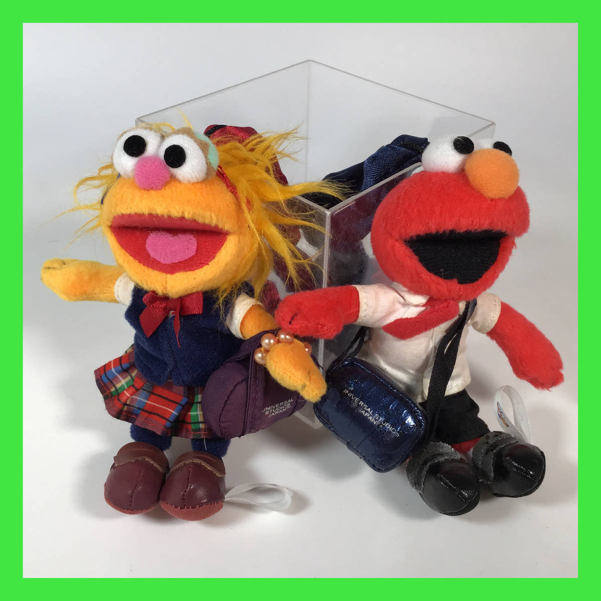 N-2249* Sesame Street Elmo .zo-i school uniform * scratch have soft toy Sesame Street character commodity tag less 