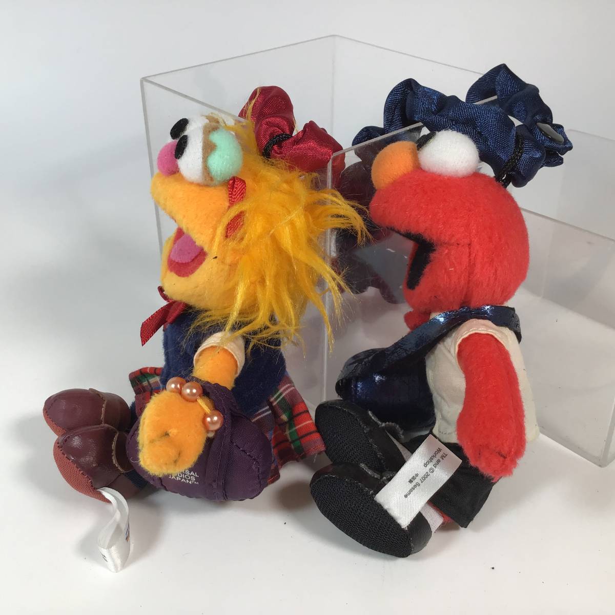 N-2249* Sesame Street Elmo .zo-i school uniform * scratch have soft toy Sesame Street character commodity tag less 