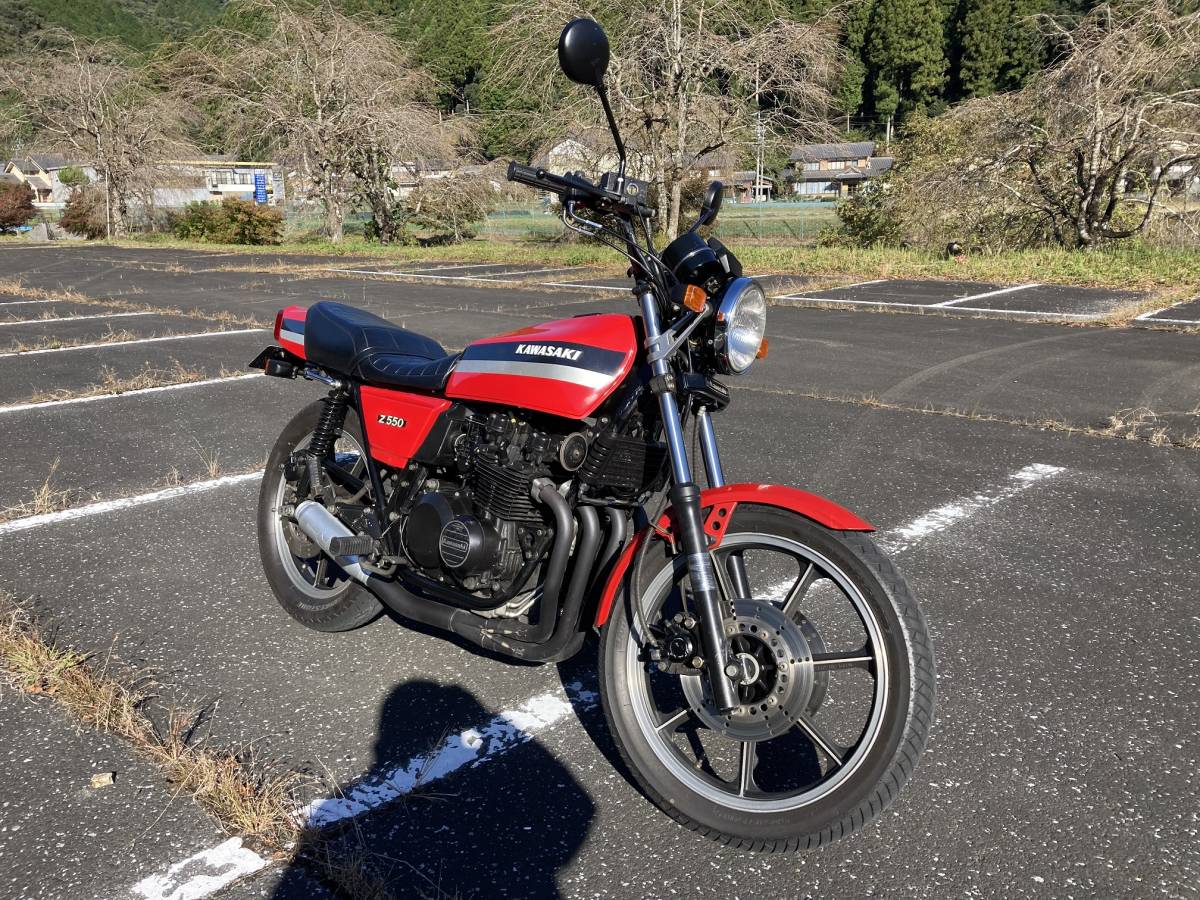 新作モデル Z550GP 搭載工具付 Kawasaki オリジナルシート美品(FXに