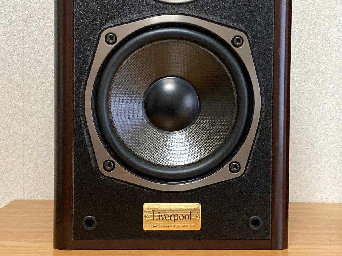 ○ONKYO○ オンキョー ONKYO D-200 Liverpool スピーカー ペア(ラバー