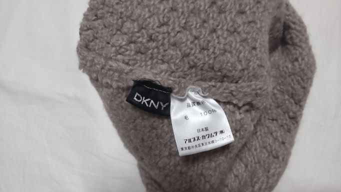 DKNY●ニット帽　ウール　ダナキャランニューヨーク_画像3