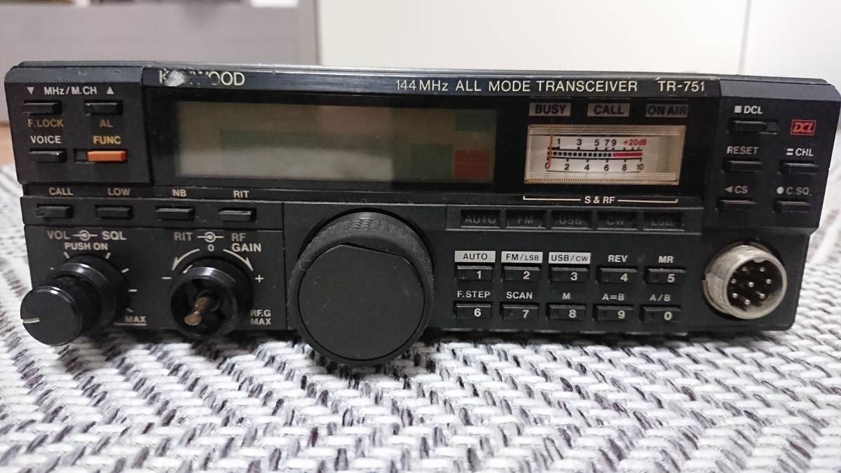 2022激安通販 KENWOOD オールモード 144MHz TR-751D アマチュア無線
