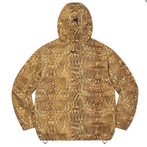 【新品】Lサイズ 22FW Supreme Nike ACG Denim Pullover Gold Snakeskinシュプリーム ナイキ プルオーバー ゴールド スネーク_画像2