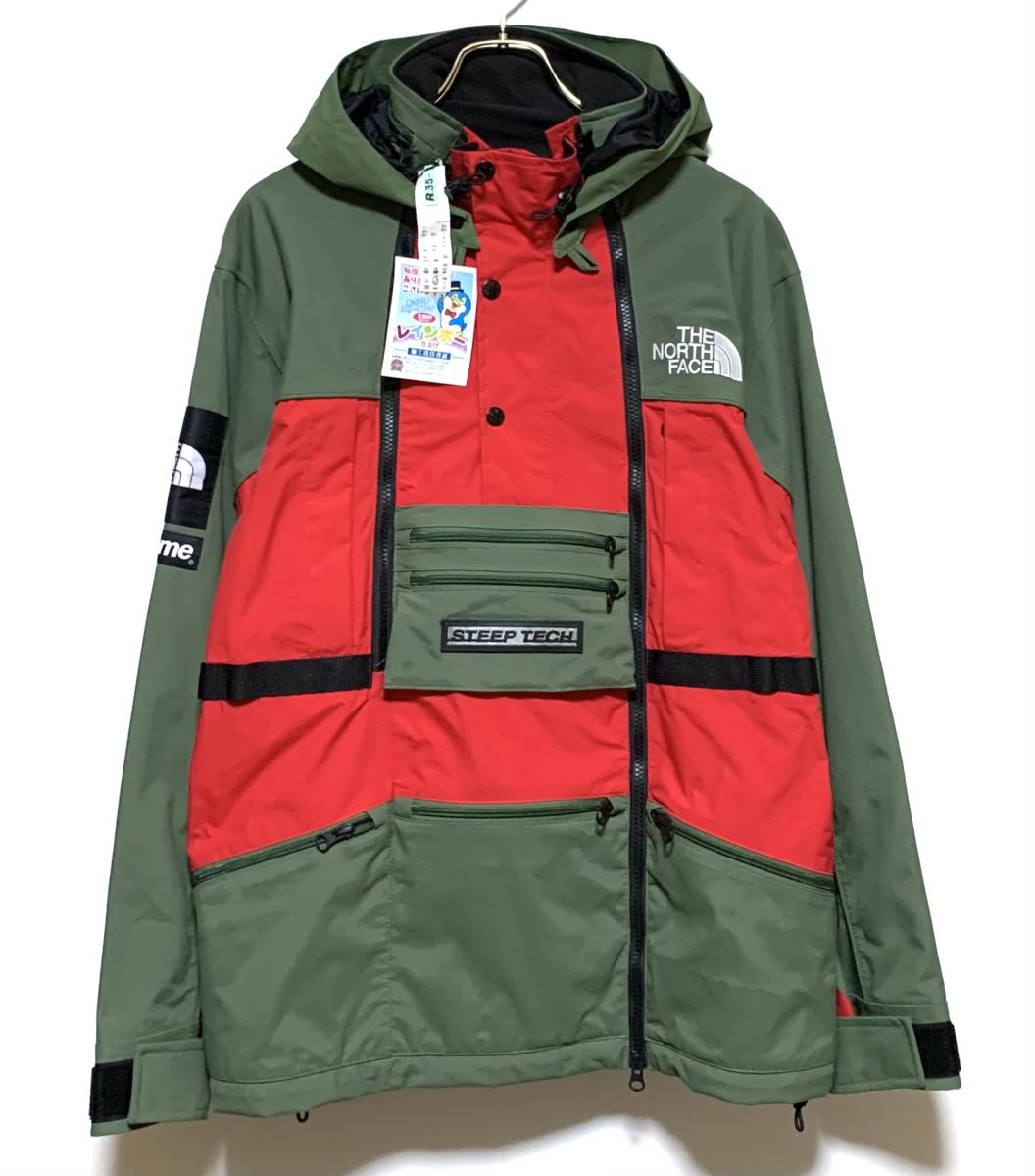 クリーニング済】Supreme THE NORTH FACE Steep Tech Hooded Jacket（M