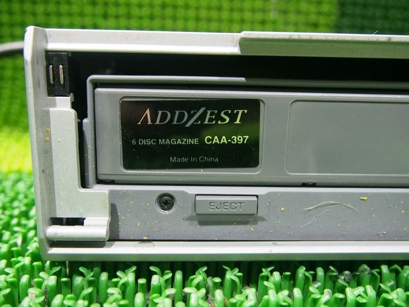 [psi] редкий Addzest DCZ625 6 полосный CD changer CD воспроизведение дефект крышка трещина автобус кабель примерно 5m имеется подлинная вещь высокий so машина ne абельмош 