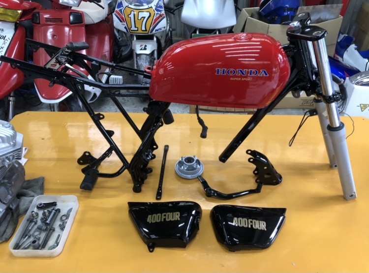 ホンダ エイプ50 ヨンフォア仕様 CB400four仕様 動画あり の商品 ホンダ エイプ50 ヨンフォア仕様 CB400four仕様 動画あり の商品