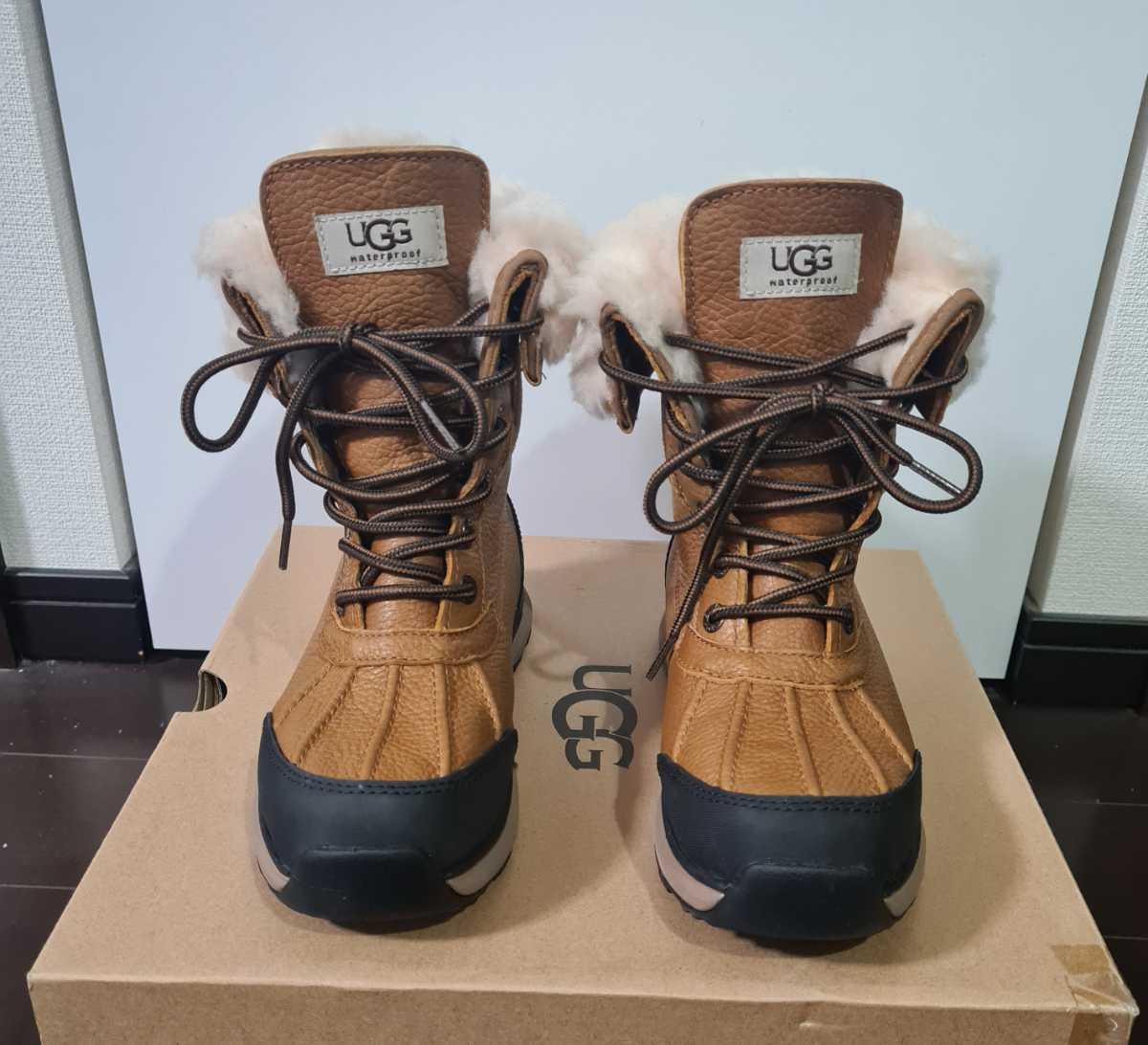 【新品、★超厚手★】 UGG ADIRONDACKⅢ ディロンダック ブーツ III 防寒防水ブーツ JP22_画像2