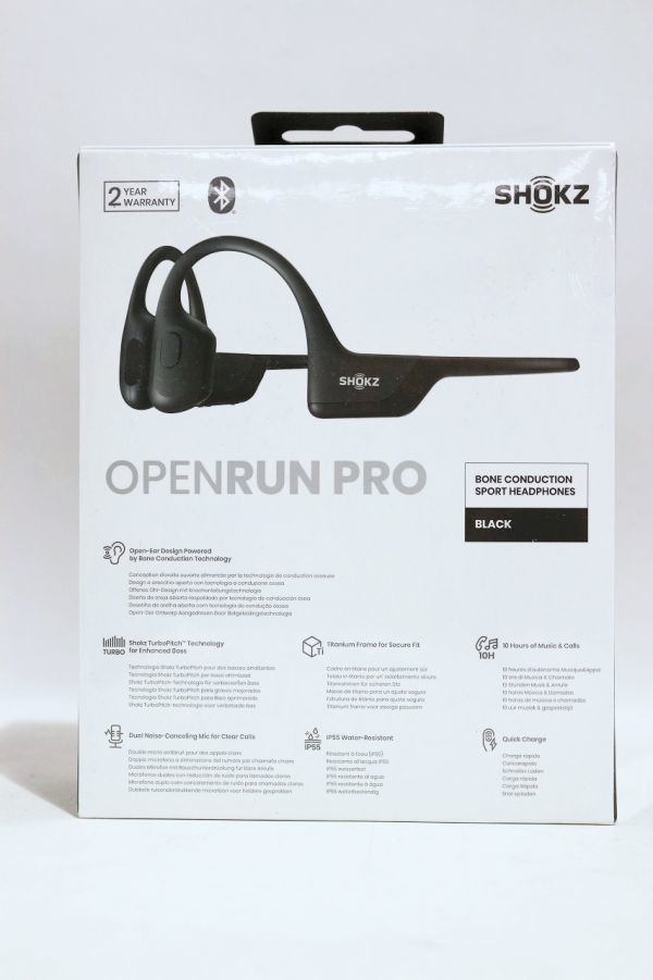 最大81％オフ！ 新品未開封 shokz openrun pro 黒 SKZ-SP-000017