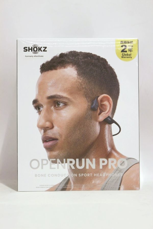 【カテゴリ】 新品未使用 SHOKZ 骨伝導イヤホン OPENRUN PRO BLACKの通販 by じゅんぽん｜ラクマ カラー