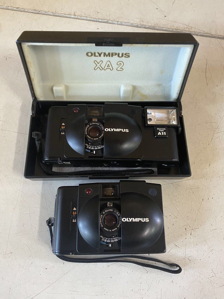 OLYMPUS オリンパス XA2/A11 コンパクトフィルムカメラ 2台 現状品 ジャンク fuboru.co.id