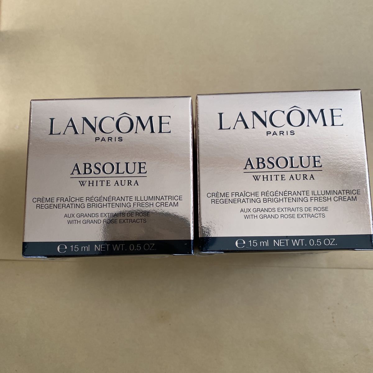  Lancome ap sleigh . white o-la cream 15ml×2 piece domestic regular goods 22000 jpy corresponding 