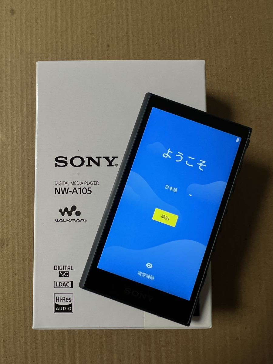 SONY WALKMAN ウォークマン NW-A105 (L) 16GB ブルー 通販