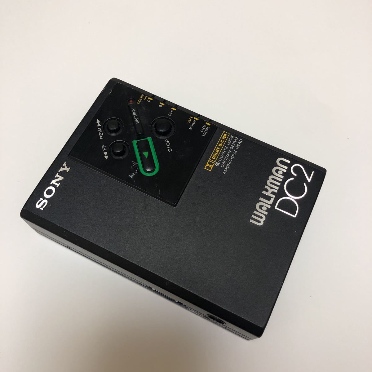 ジャンク】SONY WALKMAN WM-DC2 カセットプレーヤー・ウォークマン