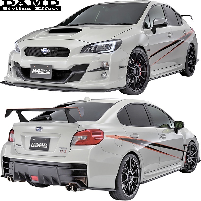 【M’s】WRX S4/STI (2014.8-) DAMD ライト・ウェイト・ドア 1枚／／FRP(カーボン複合) 未塗装 ダムド エアロ VAG VAB スバル SUBARU_画像4