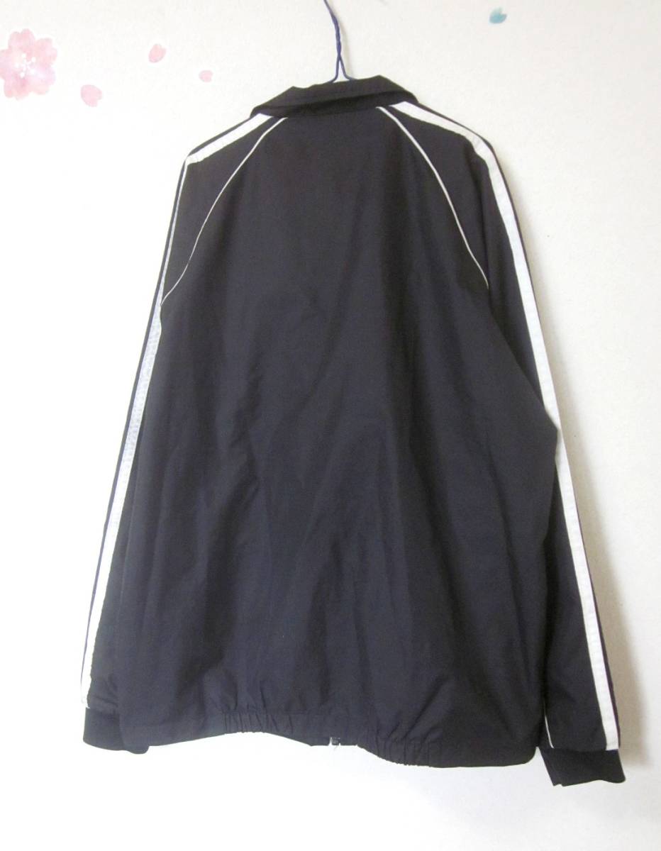 150cm adidas メッシュ　アディダス　男の子　　ウインドブレーカー　フルジップジャケット　黒　ウィンドブレーカー 5772