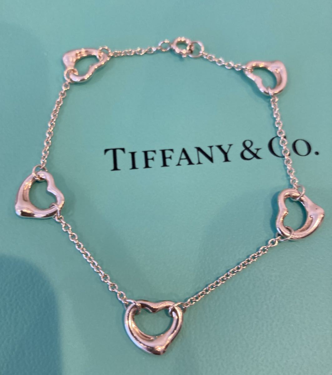 新品 正規品 ティファニー tiffany&co ブレスレット オープンハート