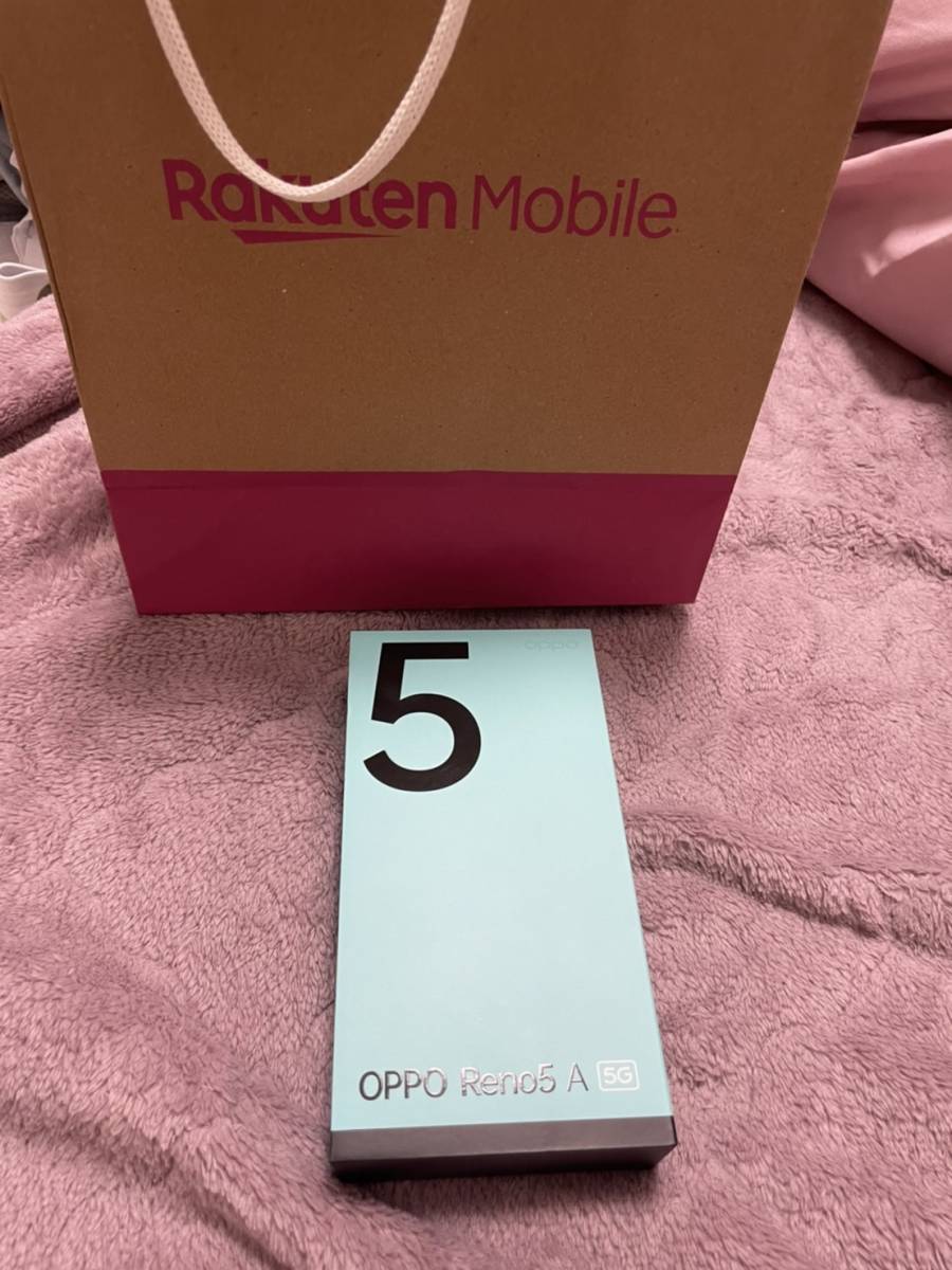 メーカーへ】 OPPO - OPPO Reno5 A esim対応版 シルバーブラックの通販