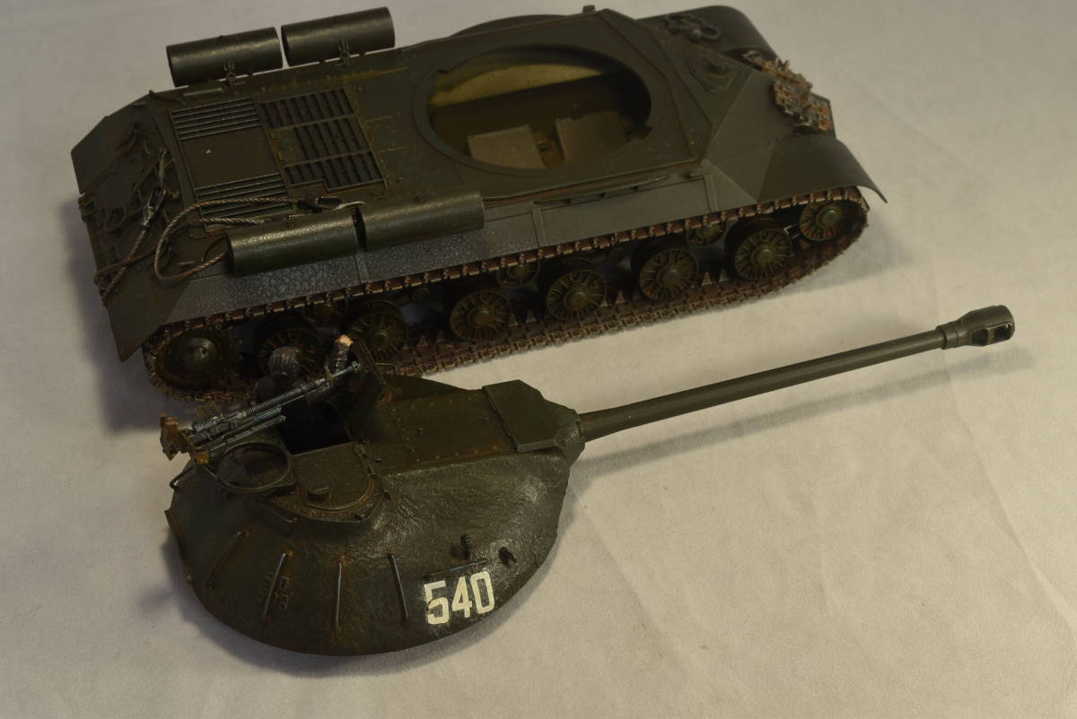 タミヤ 1/35 JS-3 スターリン ソビエト戦車 完成品_画像9