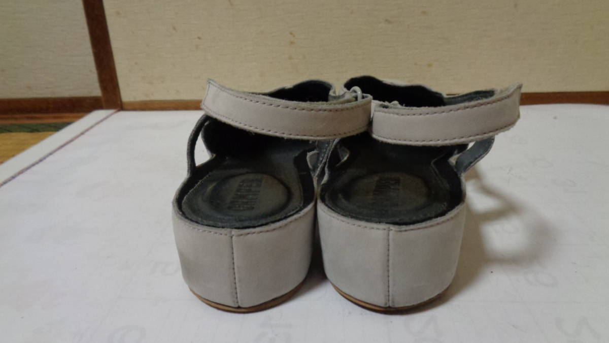 CAMPERカンペール 本革 フラットシューズ 40(25-25.5くらい) バレエ