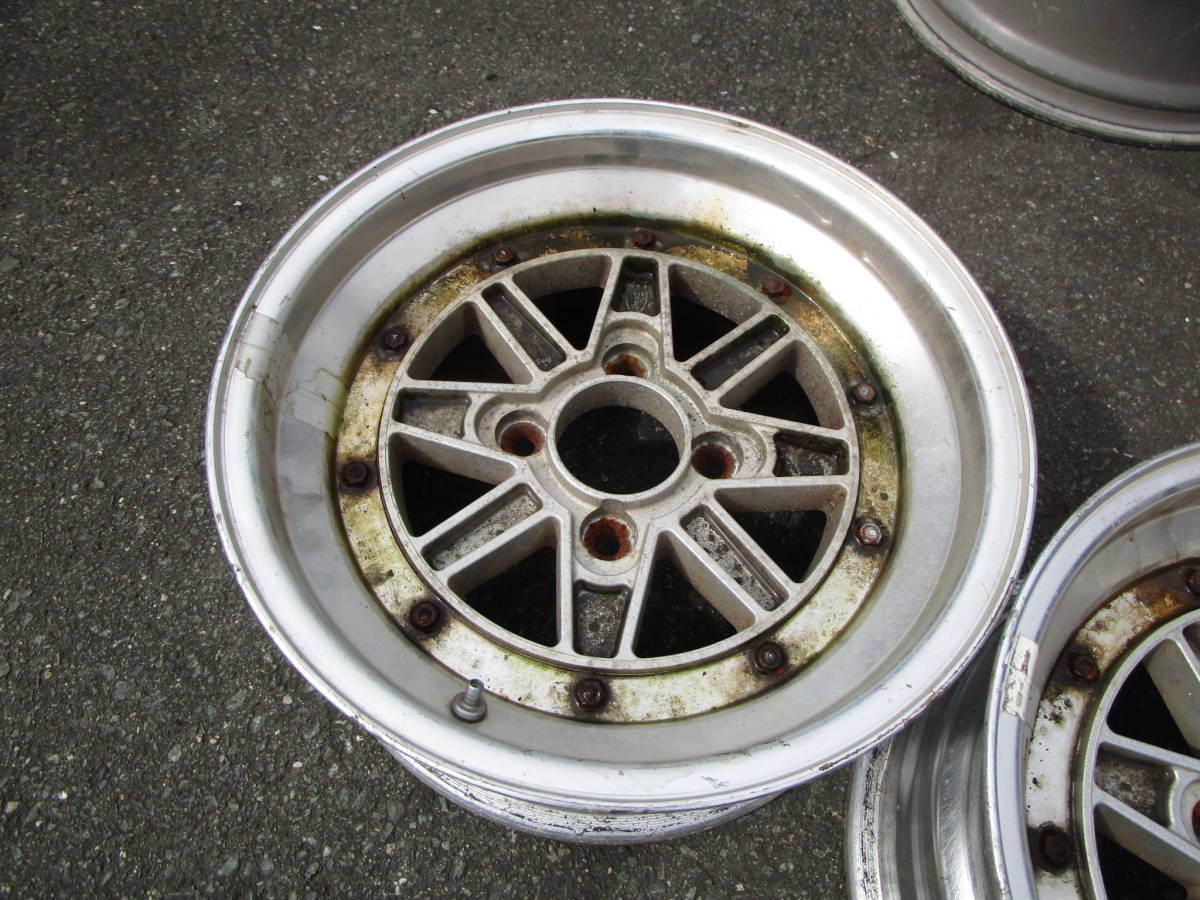 388】深リム 旧車 スピードスター SSR マーク3 15インチ 7J +1 PCD114