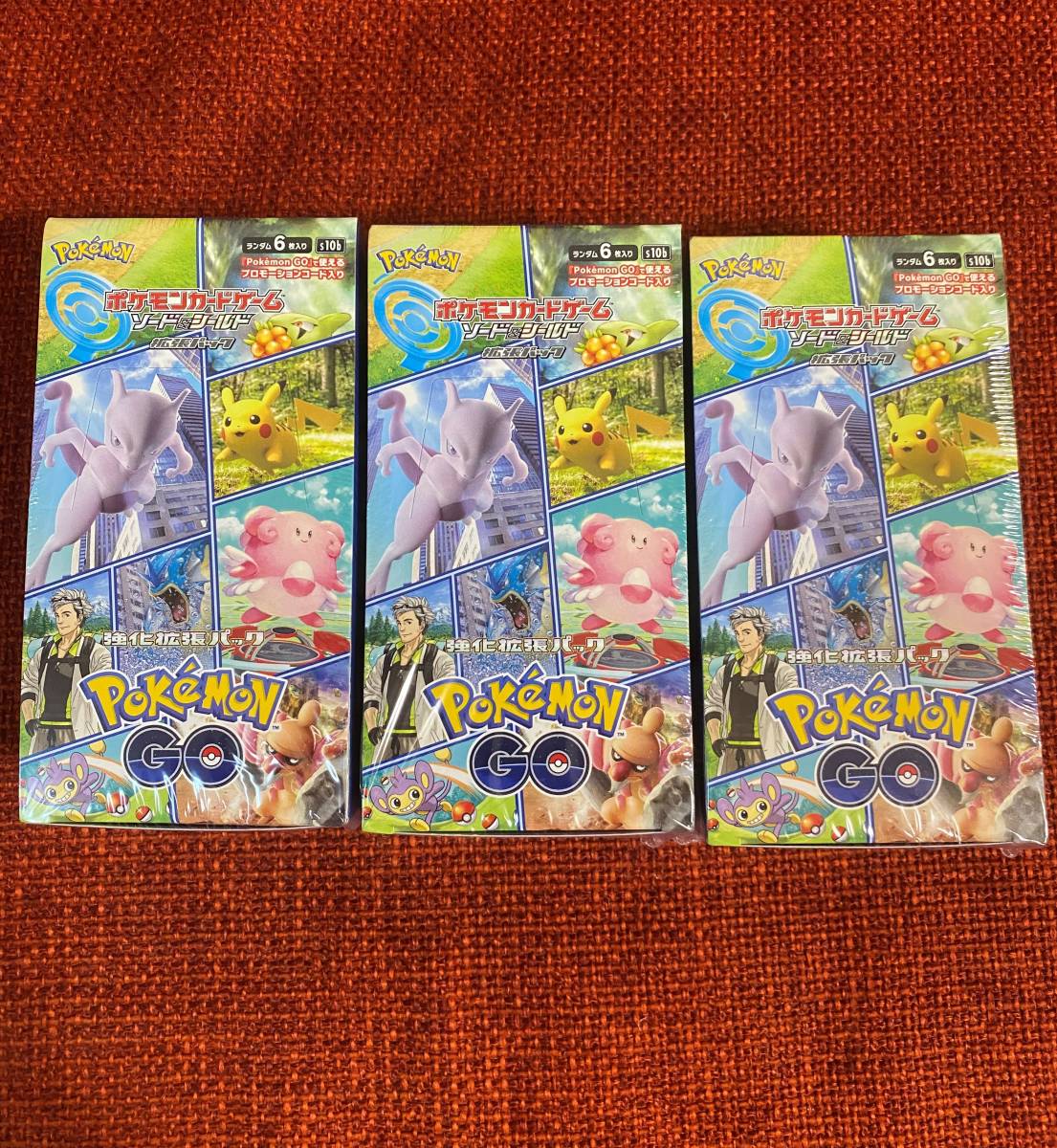 ポケモンカード ポケモンgoシュリンク付き 12BOX-